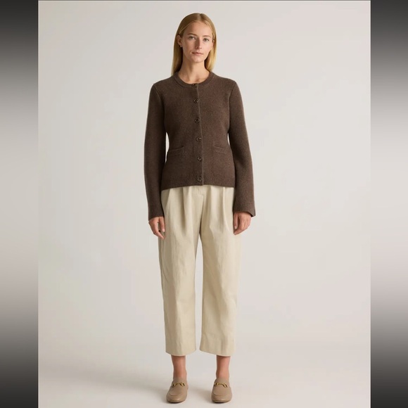 Quince Sweaters - Quince Mongolian Cashmere Structured Cardigan